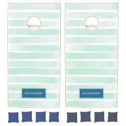 Algodão de Praia Moderno, Striped Personalizado