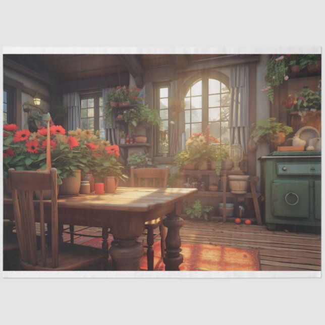 Algodão Encantado 4 Papel Decoupage (Frente )