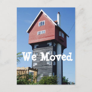 Algodão Louco Mudamos de Cartões de Endereço