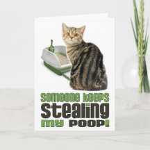 Alguém Continua Roubando Meu Cartão De Saudação De