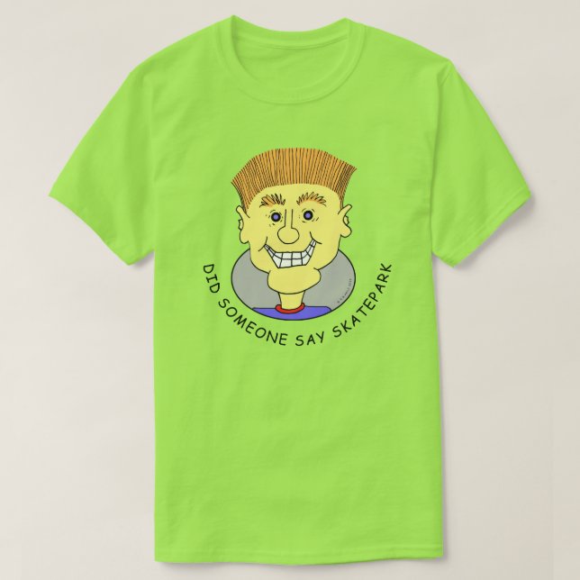 ALGUÉM DISSE T-Shirt SKATEPARK (Frente do Design)