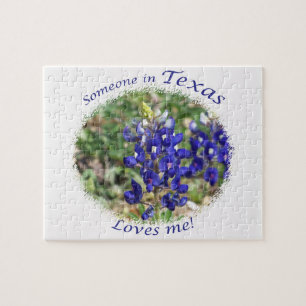 Alguém em Texas ama-me quebra-cabeça