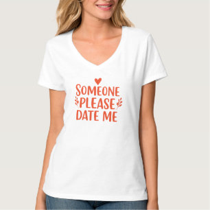 Alguém me namora camiseta feminina