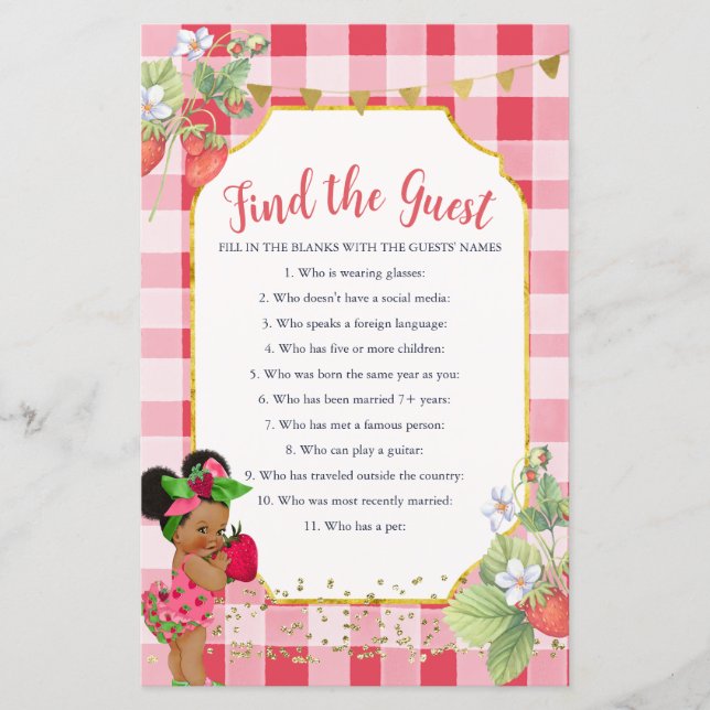 Alguém Muito Doce Morango Encontre o Convidado Jog (Frente)