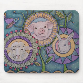 "Alguém não algo" mousepad