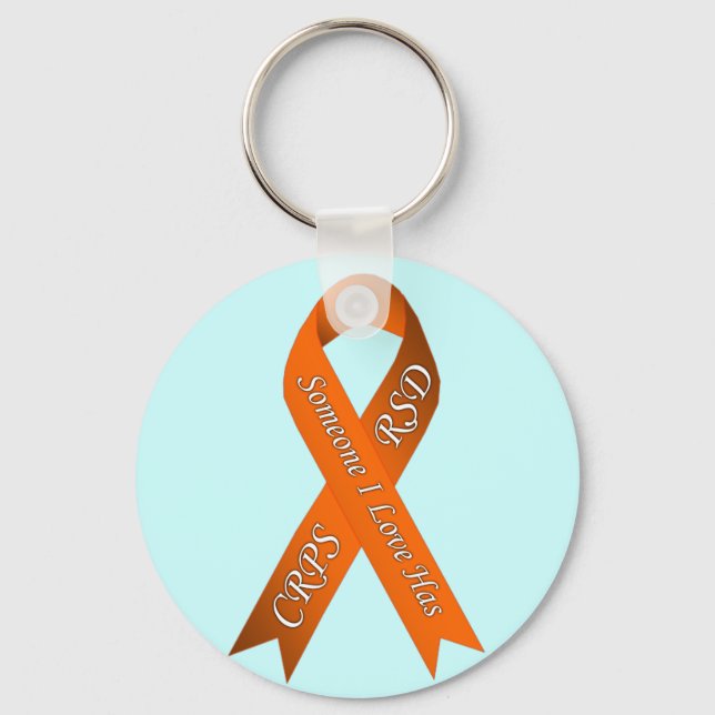 Alguém que eu amo tem Chaveiro CRPS/RSD (Frente)