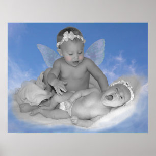 Alguém Que Me Assista - Impressão preto e branco