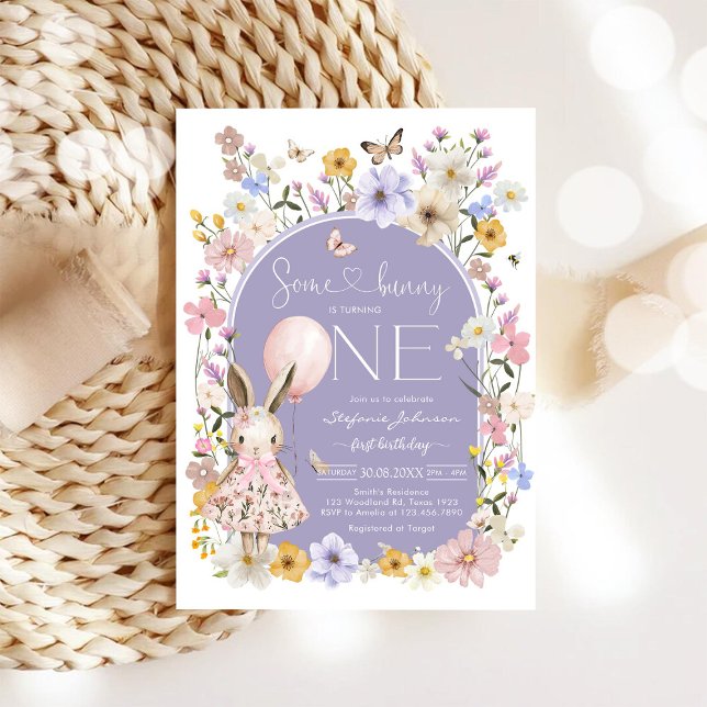 Algum Coelhinho é um Convite de Aniversário de Men (Criador carregado)