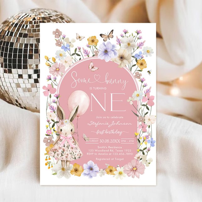 Algum Coelhinho é UM Primeiro Convite de Aniversár (Criador carregado)