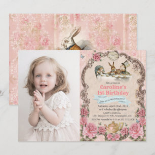 ALGUMA IDADE - Alice no convite do aniversário do