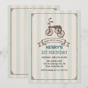 ALGUMA IDADE - convite do aniversário do menino d