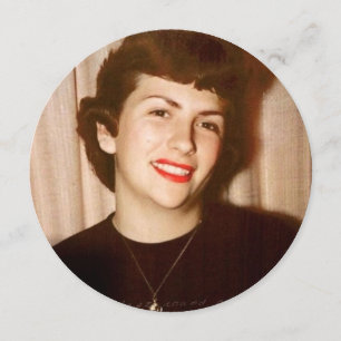 ALGUMA IDADE - convite do aniversário do registro