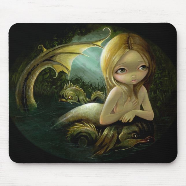 "Alguma inclinação" de Mousepad claro (Frente)