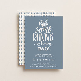 Alguns Convites de aniversário Bunny
