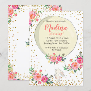 Alguns convites para o aniversário de Primavera de