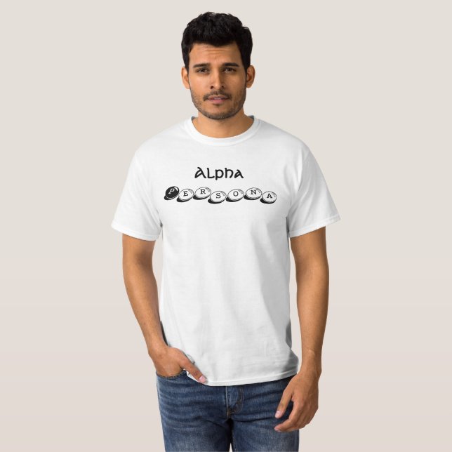 Alha Persona T-Shirt (Frente Completa)