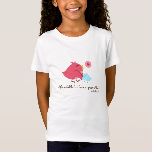 Alhamdulillah, eu tenho camisetas dos miúdos de (Frente)