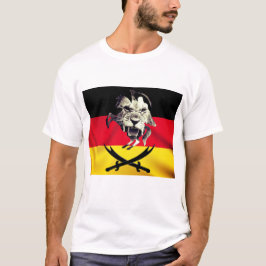 Ali, Zulfiqar Swords, & Alemão Flag T-Shirt