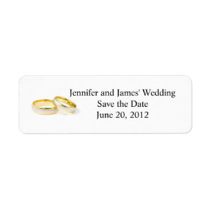 Alianças de casamento de Clipart das etiquetas de