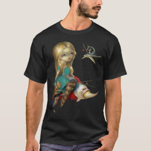 Alice & a versão do entalhe da CAMISA dos pássar