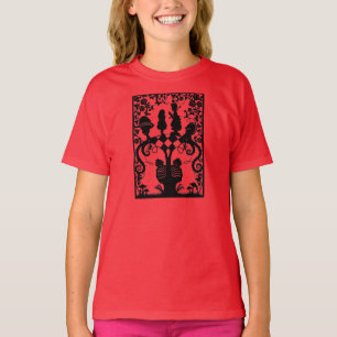 Alice através da T-Shirt de vidro