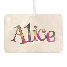 Alice Colorful Freshener de Ar Divertido: Pepino-M