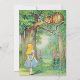 Alice e a cor do Cheio de Gato de Cheshire