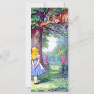Alice e a cor do Cheio de Gato de Cheshire