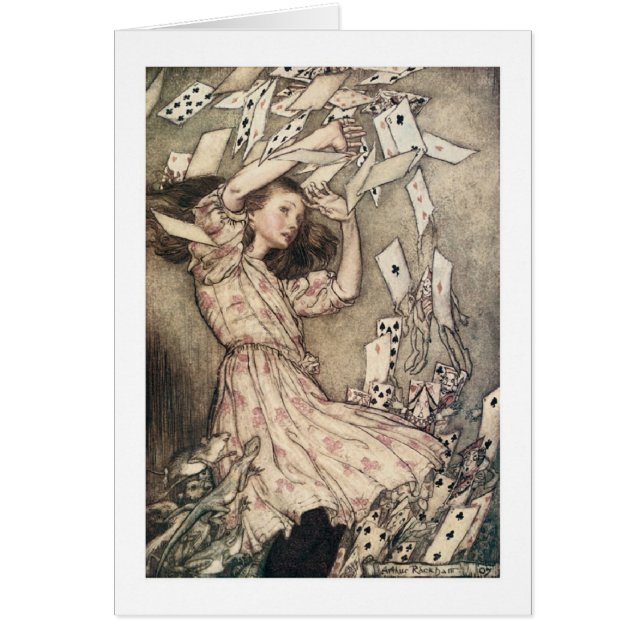 Alice e os Cartões (Dentro de Vazio) (Frente)