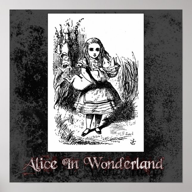 Alice In Wonderland 22 Poster (Frente)