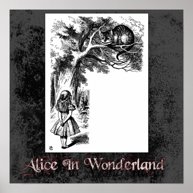 Alice In Wonderland 33 Poster (Frente)