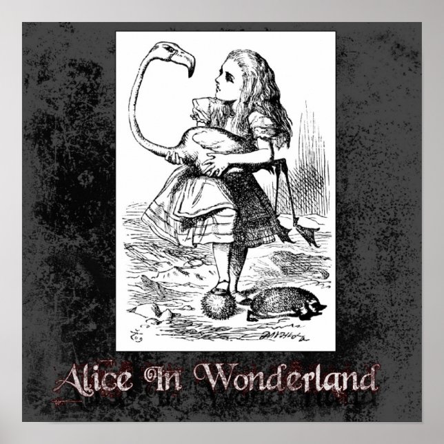 Alice In Wonderland 39 Poster (Frente)