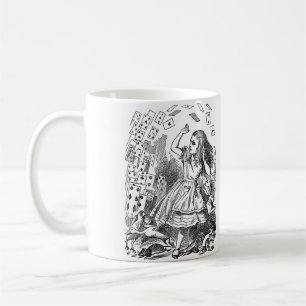 Alice na caneca do país das maravilhas