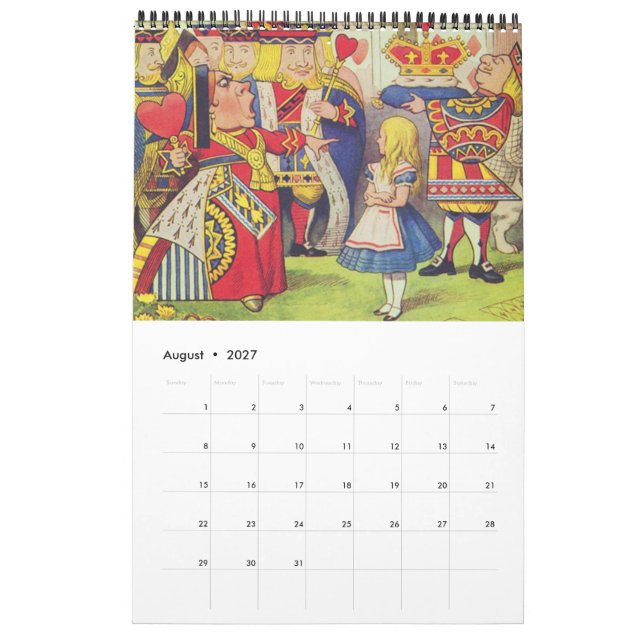Alice no Calendário das Maravilhas (Ago 2027)