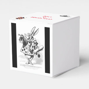 Alice no Coelho Branco na Caixa de Favoritos para