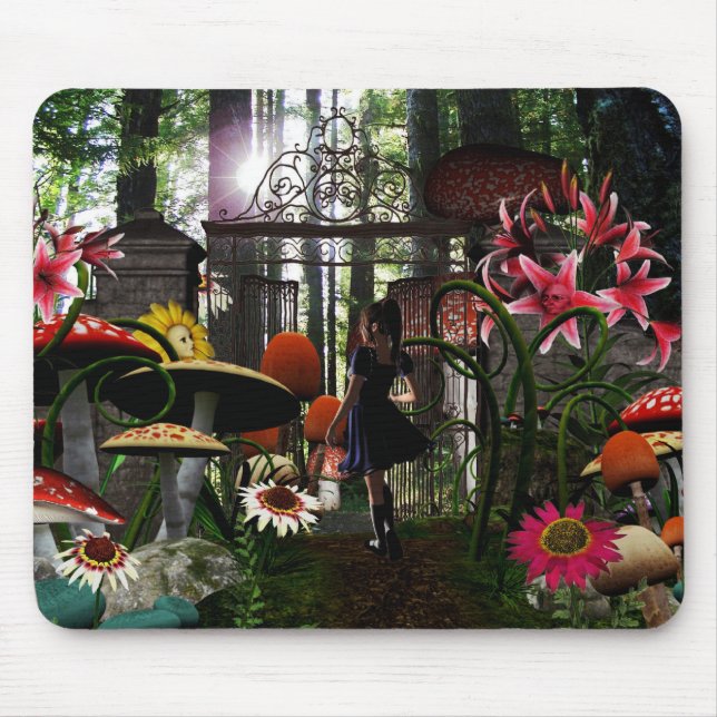 Alice no mousepad do país das maravilhas (Frente)