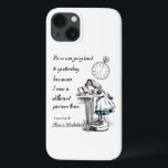 Alice no País das Maravilhas<br><div class="desc">"Não adianta voltar para ontem,  porque eu era uma pessoa diferente naquela época." — Lewis Carroll,  Alice no País das Maravilhas</div>