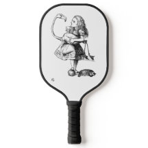 Alice no País das Maravilhas - Jogando Croqué  
