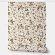 Alice no País das Maravilhas Peel e Stick Wallpape