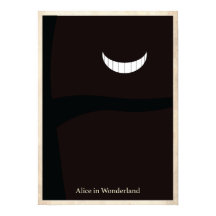 Alice no País das Maravilhas - Poster Minimalista