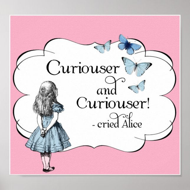 Alice no País das Maravilhas, Poster ou Impressão (Frente)