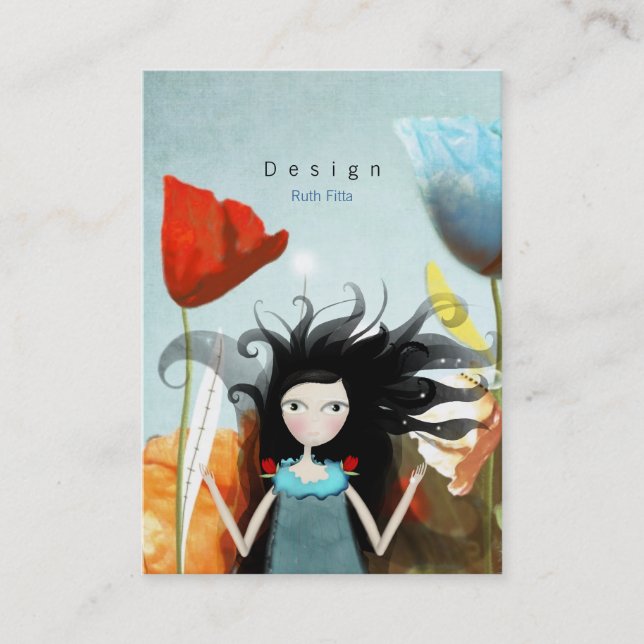 Alice nos Cartões de visitas das Maravilhas (Frente)