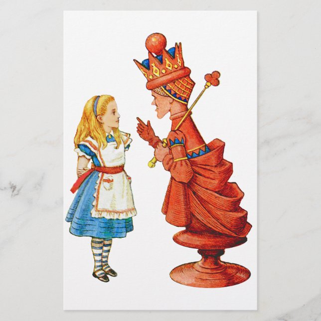 Alice & The Red Queen (Frente)