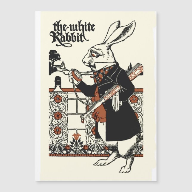 Alice White Rabbit Classic Wonderland (Frente)