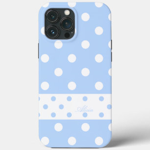Alicia - capas de iphone Azul de Pastel de Bolinha