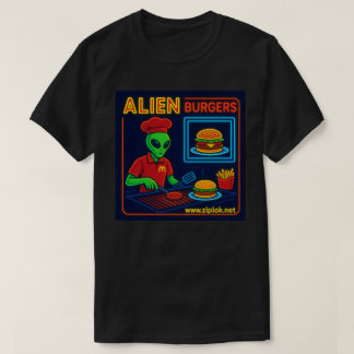 Alien Burgers - T-Shirt