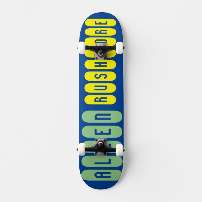 ALIEN RUSHMORE Skateboard (Frente)