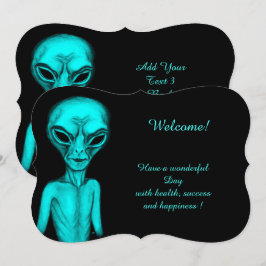 Alienígena, Adicione Seu Convite De Texto