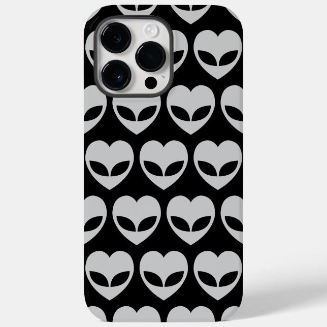 Alienígena Amor Cardíaca capas de iphone de Casaco (Verso)