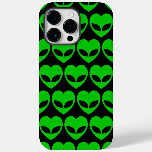Alienígena Amor Cardíaca capas de iphone de Casaco (Verso)